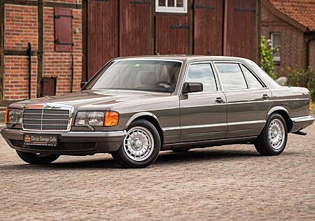 Mercedes-Benz S 500 500 SEL Schweiz Anthrazit Leder Dattel