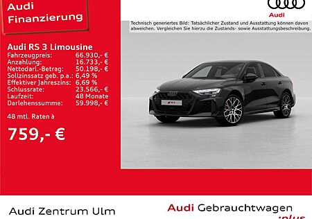 Audi RS3 PANO NAV+ R-KAM 280 KM/H RS-AGA