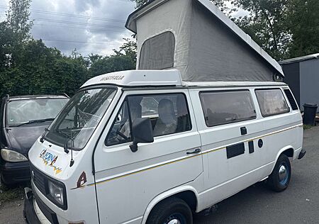 Volkswagen T3 California Wohmmobile Oldtimer 1,6 TD Servo 5 gang Standheizung 4 Schlafplätze