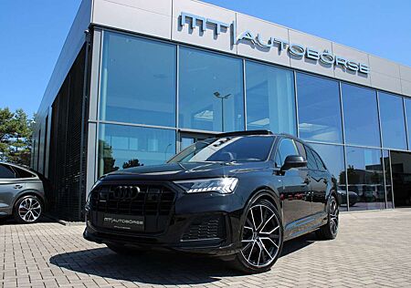 Audi Q7 50 TDI FACELIFT! BLACK S LINE/B&O/7-SITZE/22"
