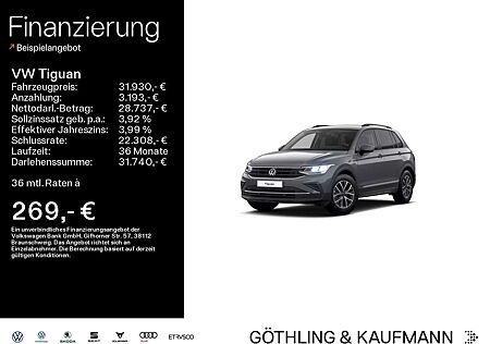 VW Tiguan Volkswagen Life 1.5 TSI 110kW*DSG*NAVI*KAM*SHZ*ASG*A