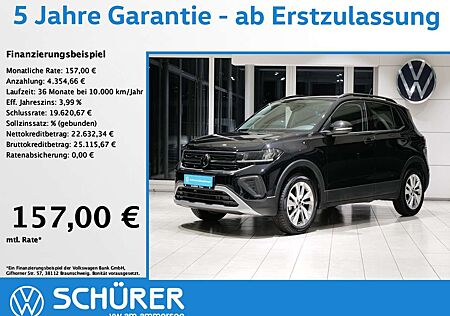 VW T-Cross Volkswagen 1.0TSI DSG Life AHK RKAM ACC KEYLESS LED TOTWINKEL