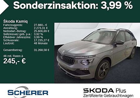 Skoda Kamiq Monte Carlo 1.0 TSI DSG ACC LED NAVI PANO