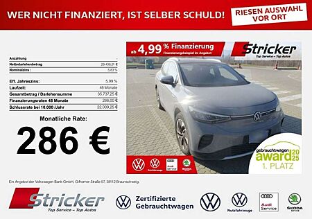 VW ID.4 Volkswagen Pro Performance 150/77 286,-ohne Anzahlung Navi A