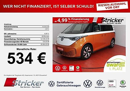 VW ID.BUZZ Volkswagen ID. Buzz Pro 150/77 534,-ohne Anzahlung Navi IQ.Light