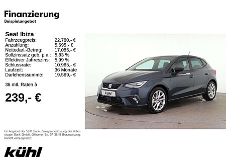 Seat Ibiza 1.0 TSI FR LED Kamera App 17"