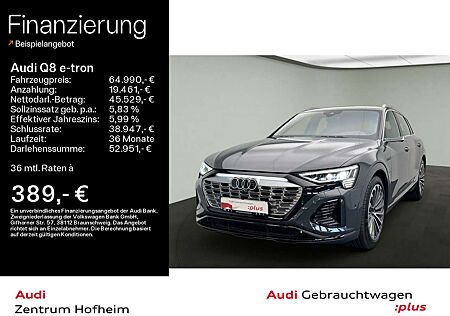 Audi Q8 e-tron 55 qu S line*Air*B&O*HUD*Pano*Matrix*V