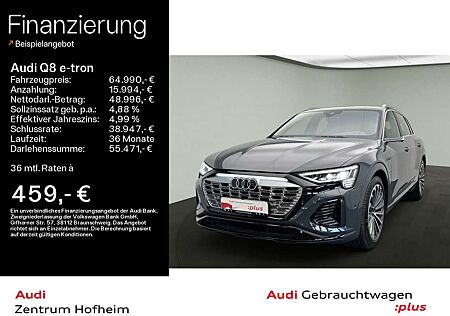 Audi Q8 e-tron 55 qu S line*Air*B&O*HUD*Pano*Matrix*V