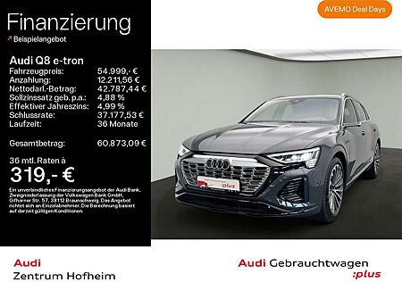Audi Q8 e-tron 55 qu S line*Air*B&O*HUD*Pano*Matrix*V
