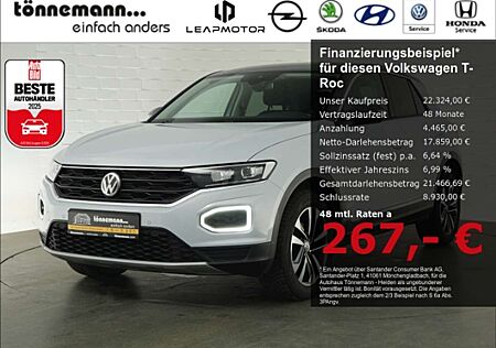 VW T-Roc gebraucht kaufen VW T-Roc Volkswagen UNITED TSI DSG+LED LICHT+NAVI+SITZHEIZUNG+STANDHEI