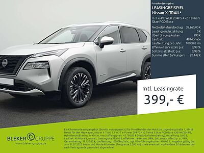 Nissan X-Trail X-T e-POWER 204PS 4x2 Tekna 5 Sitze PGD Bose