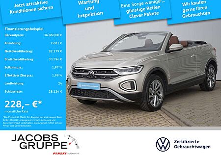 VW T-Roc Volkswagen Cabriolet Style 1.5 TSI DSG LED Matrix*Leder*Navi