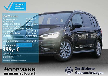 VW Touran Volkswagen 1. TSI R-Line Kamera ACC NAVI LED
