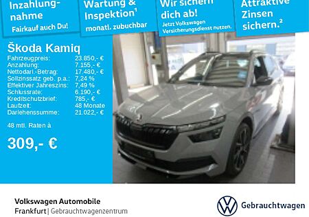 Skoda Kamiq 1.5 TSI DSG Monte Carlo