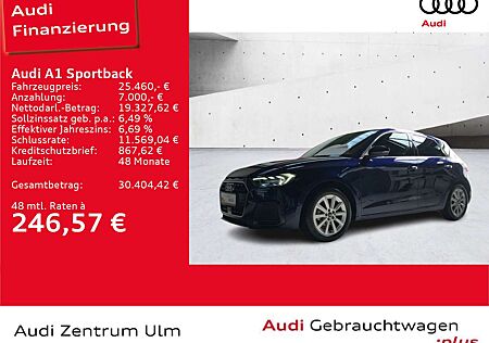 Audi A1 advanced 25 TFSI LED NAVI KEYLESS