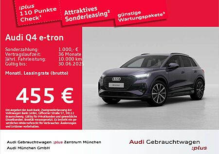 Audi Q4 e-tron 45 qu. S line AHK/Wärmep./Matrix/ACC