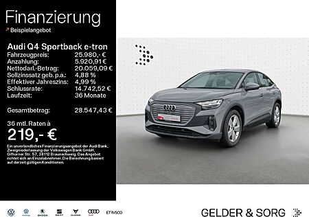 Audi Q4 e-tron Q4 Sportback 35 e-tron 0,25%*Matrix*virtual*19Z*