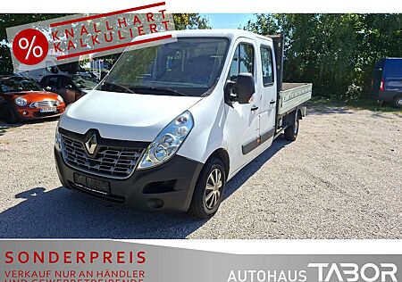 Renault Master gebraucht kaufen Renault Master 3,5t dCi 130 L3H1 DoKa 7S Pritsche Klima