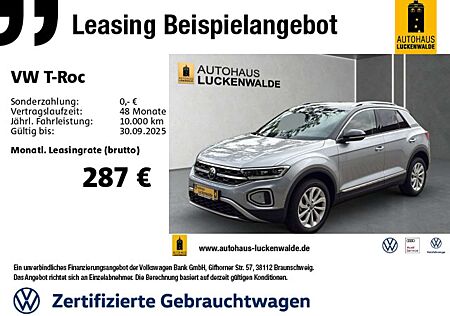 VW T-Roc Volkswagen 1.5 TSI Style DSG *AHK*ACC*LED+*NAV*SHZ*