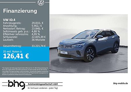 VW ID.4 Volkswagen Pro Performance INFO plus AHK Augmented Rea