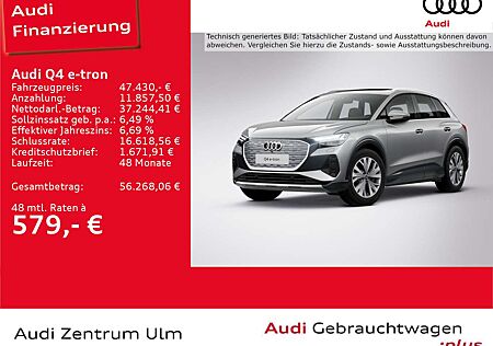 Audi Q4 e-tron 45 qu AHK HuD LEDER NAVI MATRIX PANO