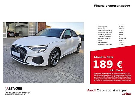 Audi A3 Limousine 30 TDI S line LED NAVI DAB