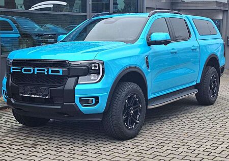 Ford Ranger Platinum 3,0 FOLIERT BLAU HÖHER RID01 HARDTOP