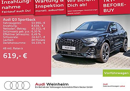 Audi Q3 40 TFSI quattro S line Navi SONOS M
