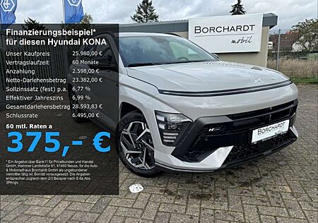 Hyundai Kona *N-Line*138PS*Sitzhei.vorne&hinten*Navi*Kamera*Gra