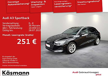 Audi A3 30TFSI HUD SONOS NAV SPORTSITZe