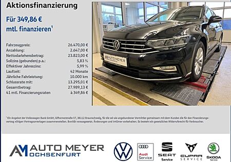 VW Passat Variant Volkswagen R-Line 2.0 TDI DSG Navi AHK Kamera ACC