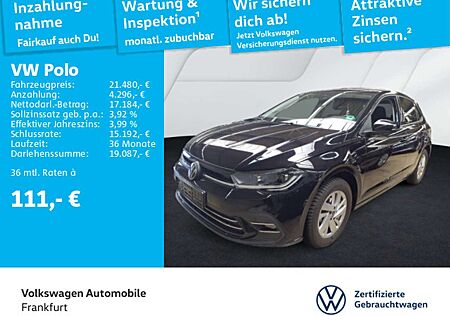 VW Polo Volkswagen 1.0 TSI DSG Style Navi IQ.Light DAB+ FrontA
