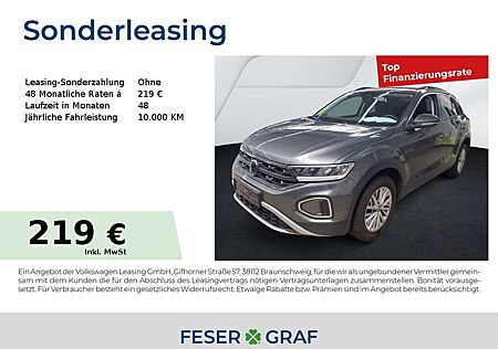 VW T-Roc Volkswagen Life 1.0 TSI 85kW 6-Gang LED Park Assist