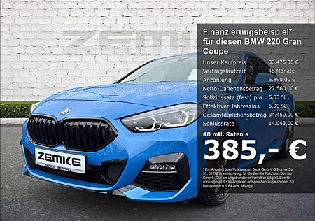 BMW 220 Gran Coupe i M Sport Park-Assistent Navi Digitales