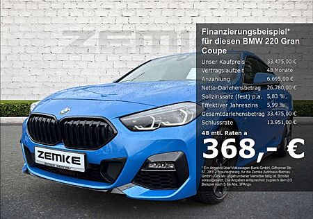 BMW 220 Gran Coupe i M Sport Park-Assistent Navi Digitales