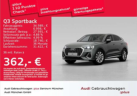 Audi Q3 35 TFSI S tronic S line AHK/Navi+/V