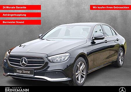 Mercedes-Benz E 200 Limousine AHK/BURMESTER/LED/MBUX
