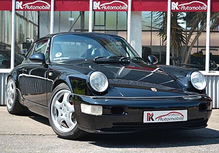 Porsche 964 911/ Carrera 2/Schwarz/Schwarz/Top gepflegt!