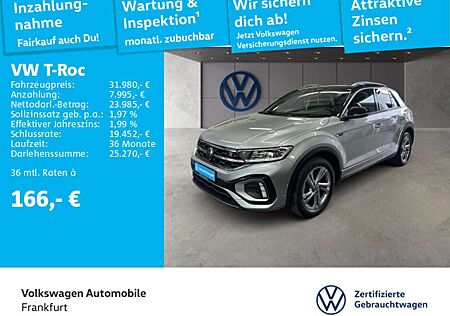 VW T-Roc Volkswagen 2.0 TDI DSG R-Line Navi AHK Sprachbedienun