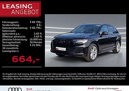 Audi Q7 55 TFSI qu S line MATRIX Pano AHK HuD ACC 20" S li