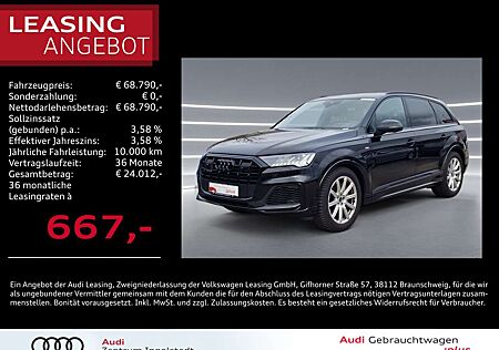 Audi Q7 55 TFSI qu S line MATRIX Pano AHK HuD ACC 20" S li