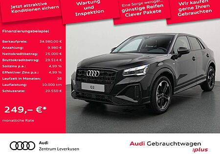 Audi Q2 35 S line S tronic PANO MATRX KAM SHZ PDC