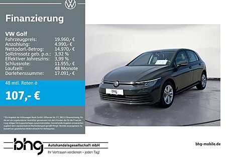 VW Golf Volkswagen 1.5 TSI Life LED CARPLAY PDC NAVI DAB