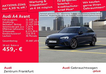 Audi A4 40 TFSI S tronic S line LED AHK B&O PDC