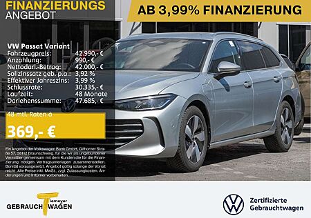 VW Passat Variant Volkswagen 1.5 eHybrid ELEGANCE IQ.LIGHT PAN