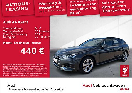 Audi A4 35 TFSI advanced AHZV Kamera LED Navi