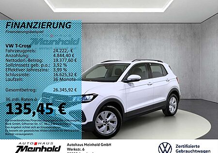 VW T-Cross Volkswagen 1.0 TSI Life, AHK, Kamera, Navi, LED