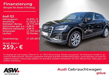 Audi Q2 35TFSI Stronic Navi LED RFK PDC SHZ