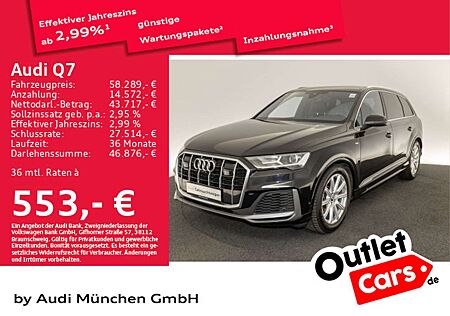 Audi Q7 55 TFSI qu. tiptr. S line StdHzg/Kamera/Priva