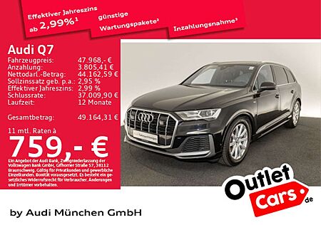 Audi Q7 55 TFSI qu. tiptr. S line StdHzg/Kamera/Priva